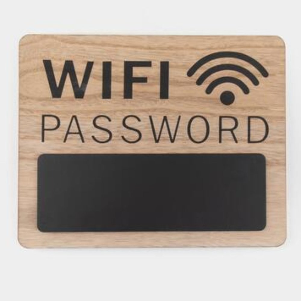 WiFi PW Sign
